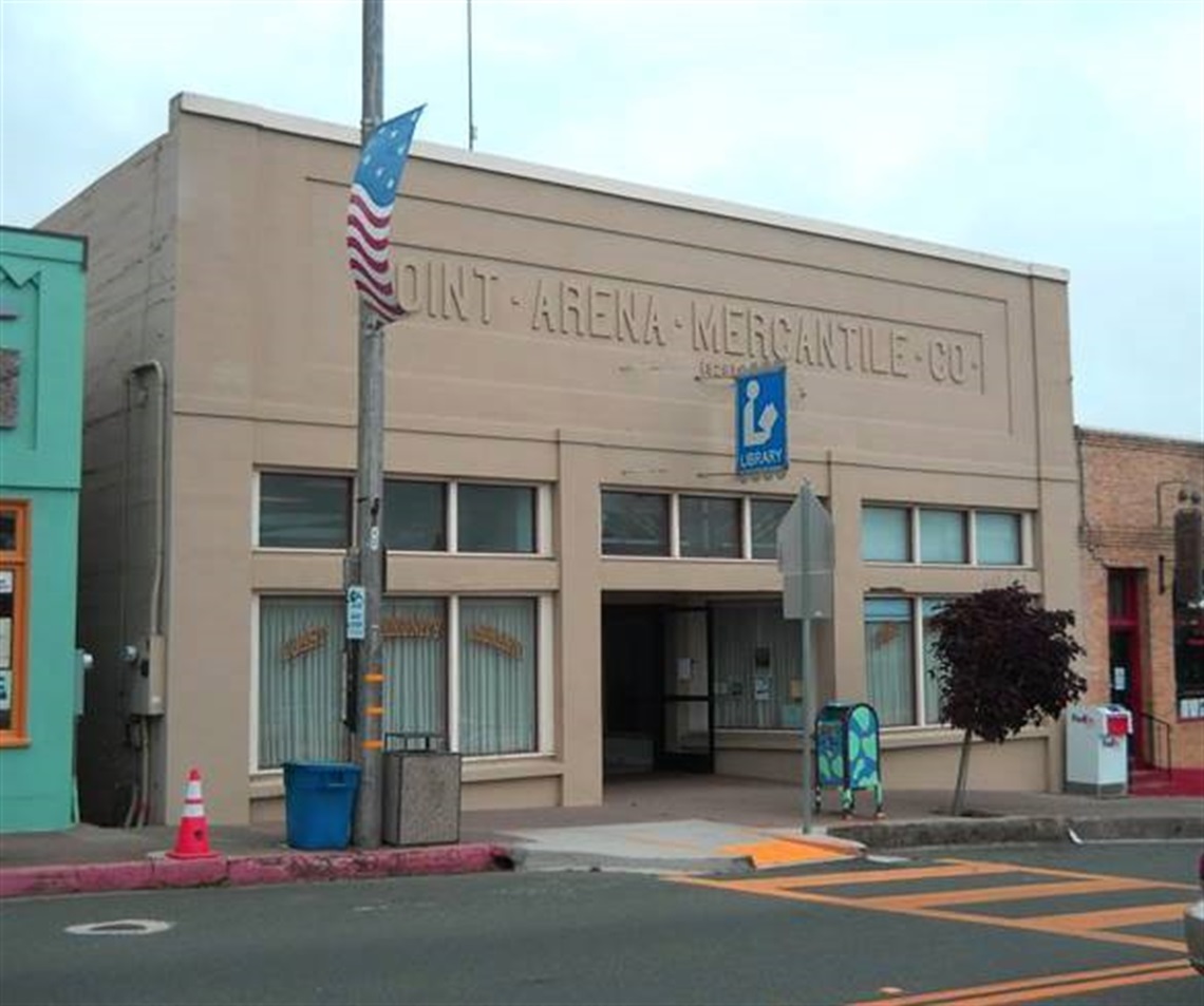 Coast Library exterior.