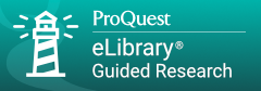 proquest eLibrary guided research.
